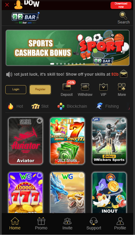 92bar game